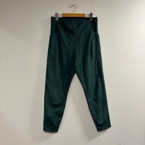 Girlfriend Collective Dark Green Leggings